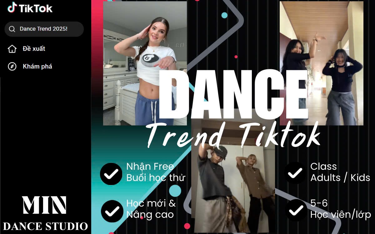 Khóa học nhảy TREND TIKTOK